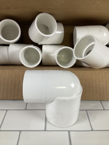 Schedule 40 PVC Fitting 2" 90 Degree Elbow (10 Pack) CPF 2304 1400HD (6922798825655)